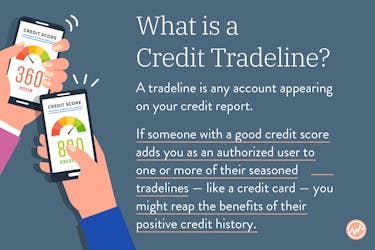 What is a credit tradeline?