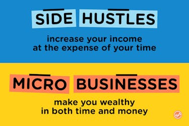 Micro businesses make you wealthy in both time and money