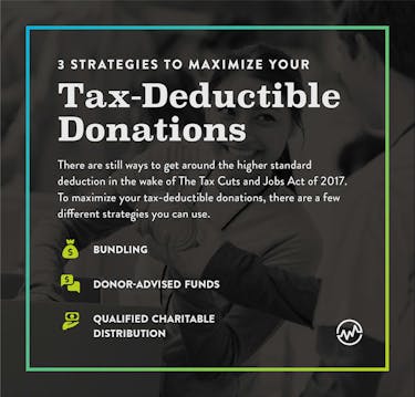 3 strategies to maximize your tax deductible donations