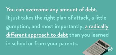 Learning how to get out of bad debt