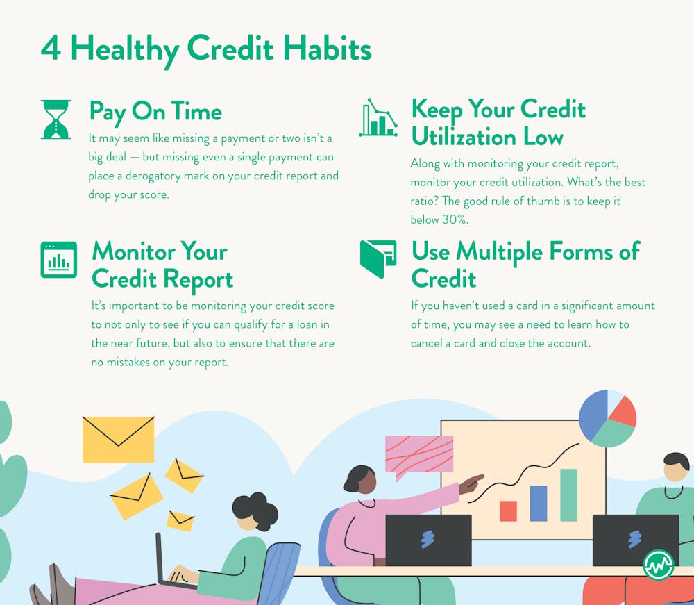4 healthy credit habits