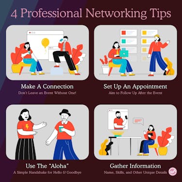 4 professional networking tips