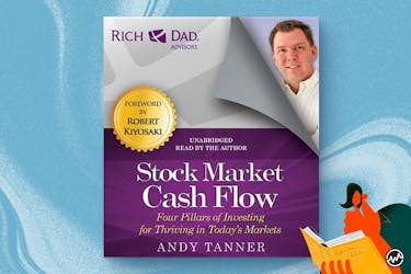 Stock investing book: The Stock Market Cash Flow: Four Pillars of Investing for Thriving in Today’s Markets (Rich Dad’s Advisors) by Andy Tanner