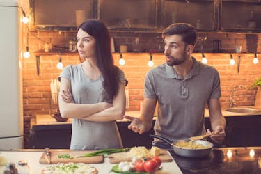 Couple is fighting because they didn’t have enough sleep