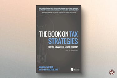 Real estate book: The Book on Tax Strategies by Amanda Han and Matthew MacFarland