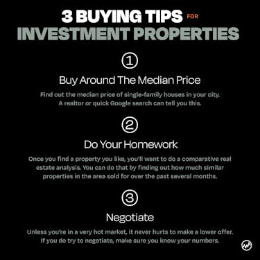 3 Buying Tips for Investment Properties