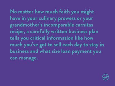 The importance of a food truck business plan