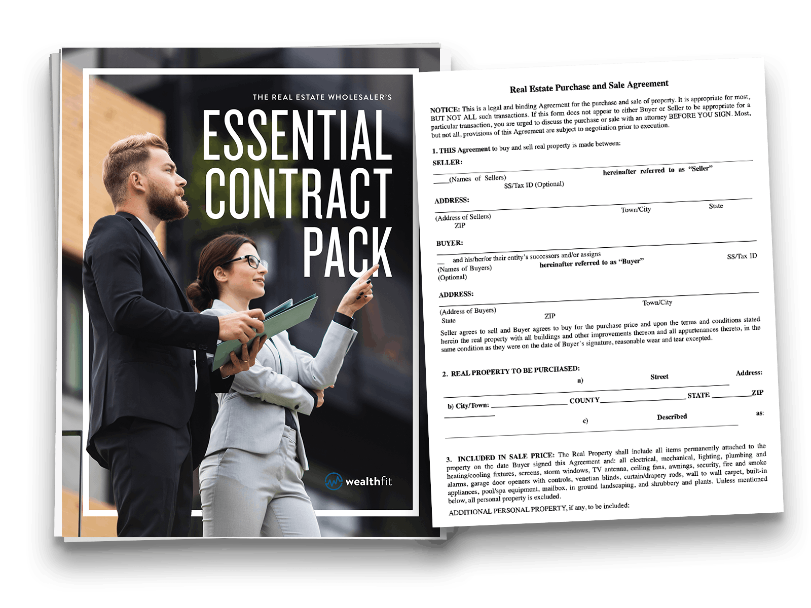 The Real Estate Wholesaler’s Essential Contract Pack WealthFit