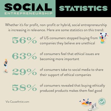 Social entrepreneurship statistics