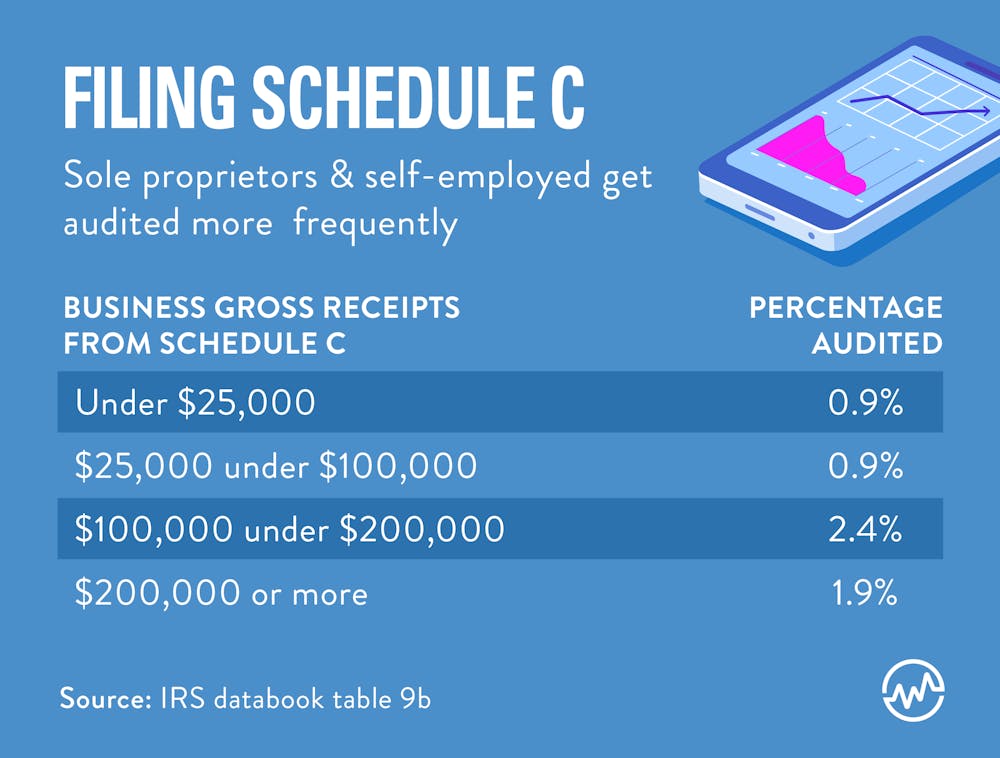Filling Schedule C can trigger an IRS audit