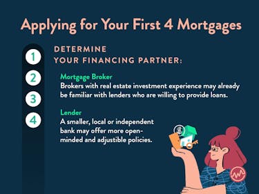 Applying for your first 4 mortgages