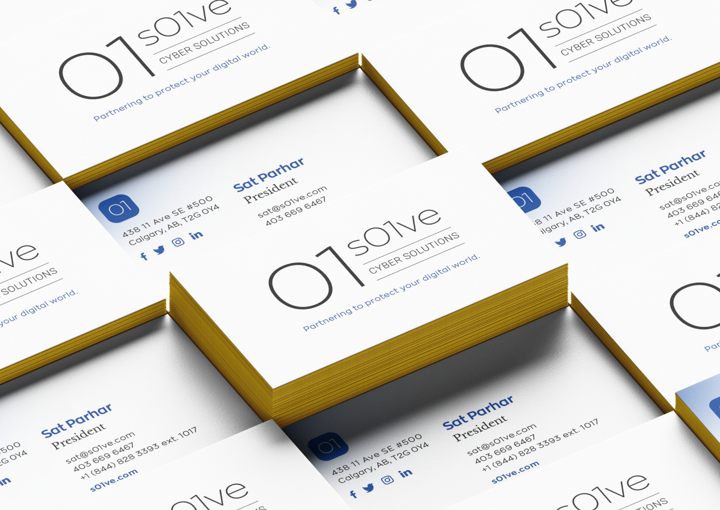 business card graphic design