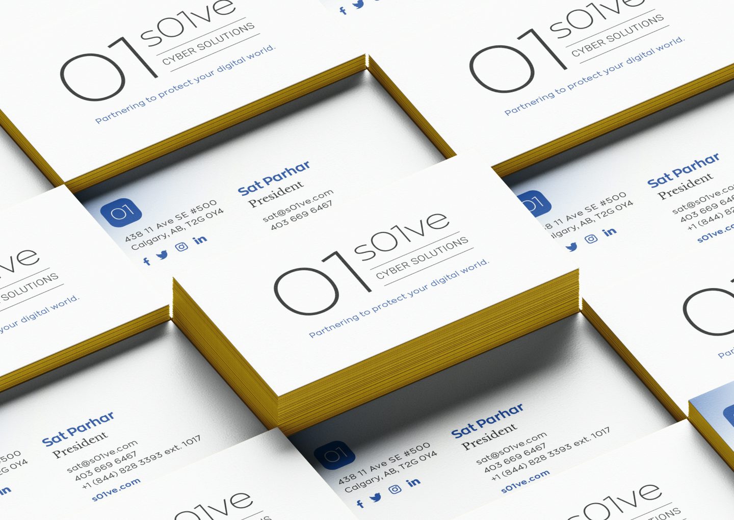 business card graphic design