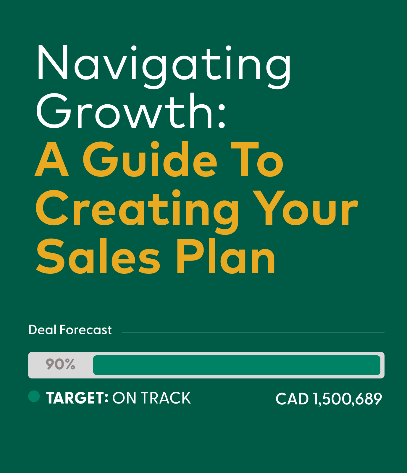 A guide to creating your sales plan