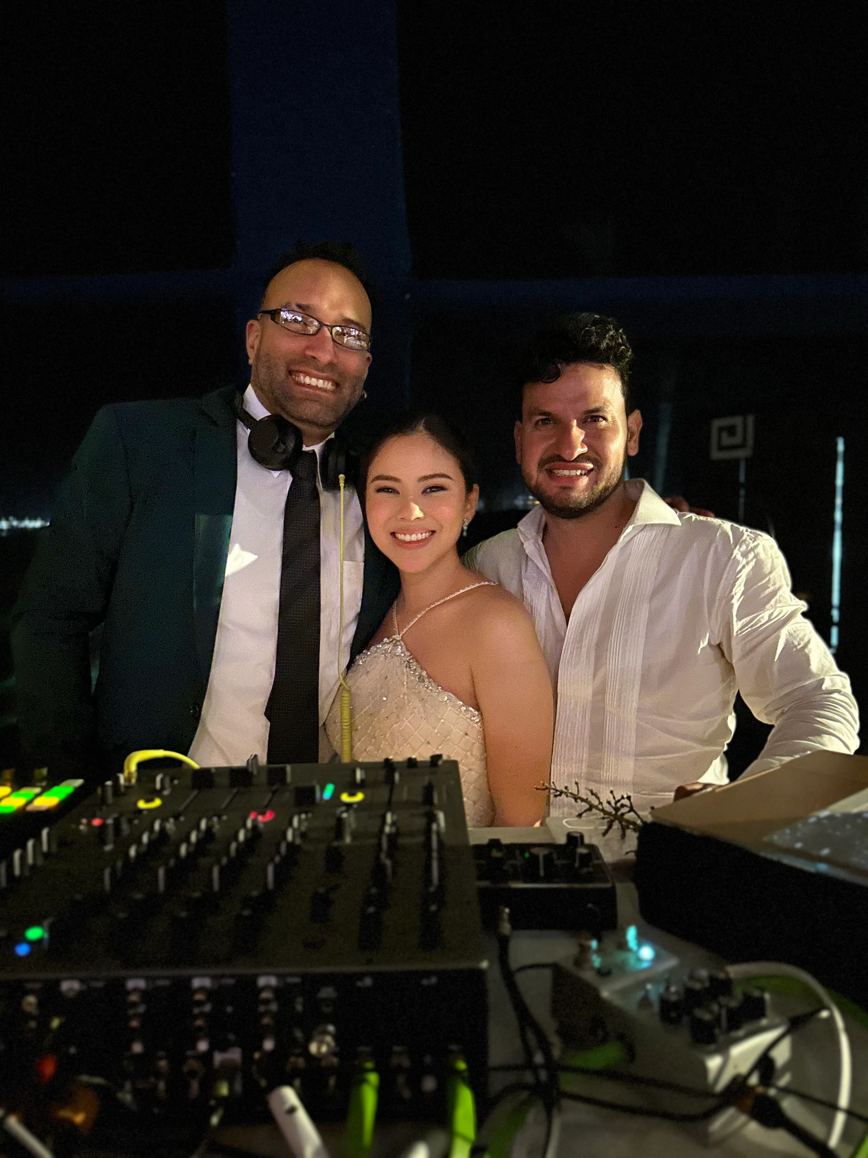 Foto de boda con DJ Paul