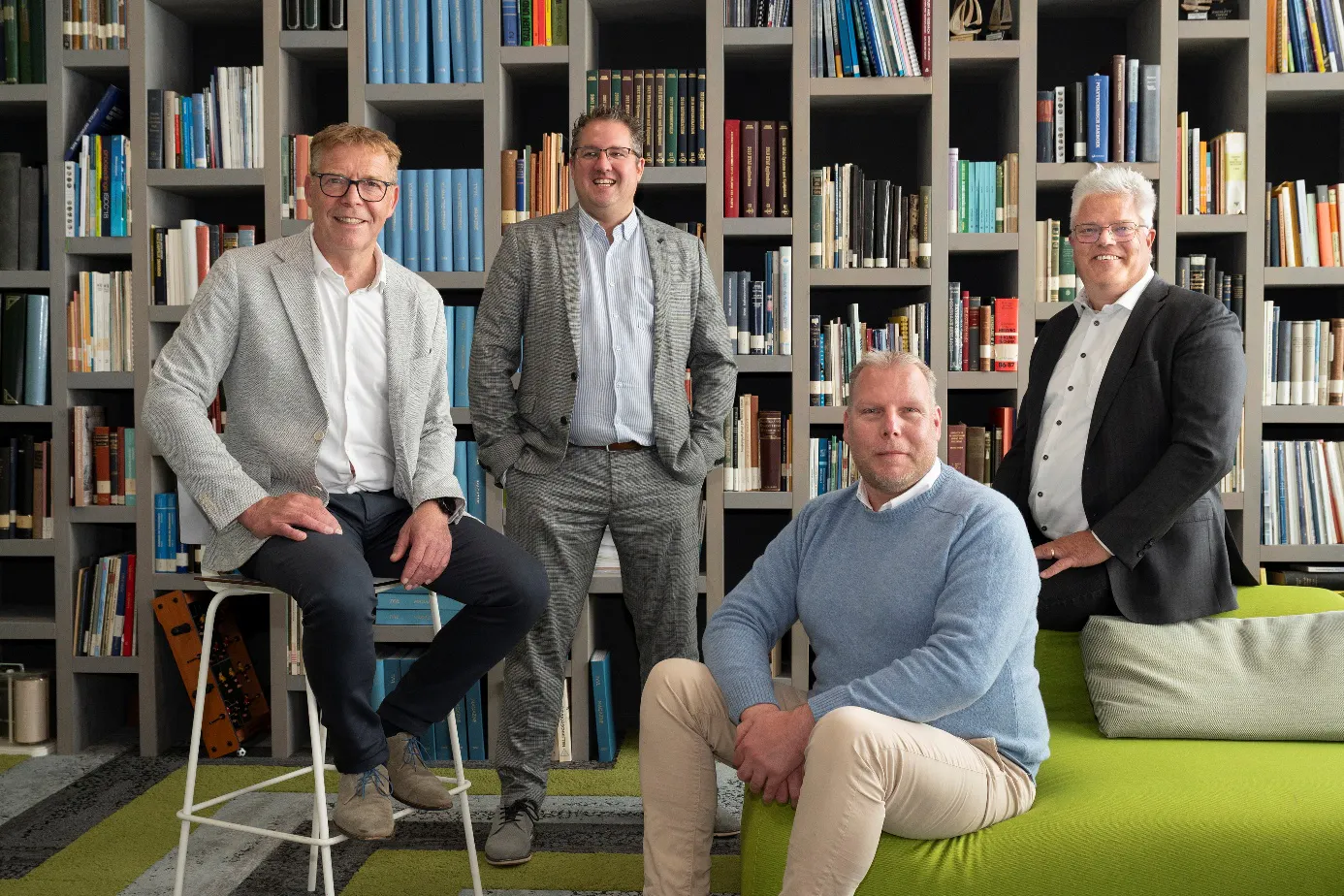 Foto van het gehele bestuur