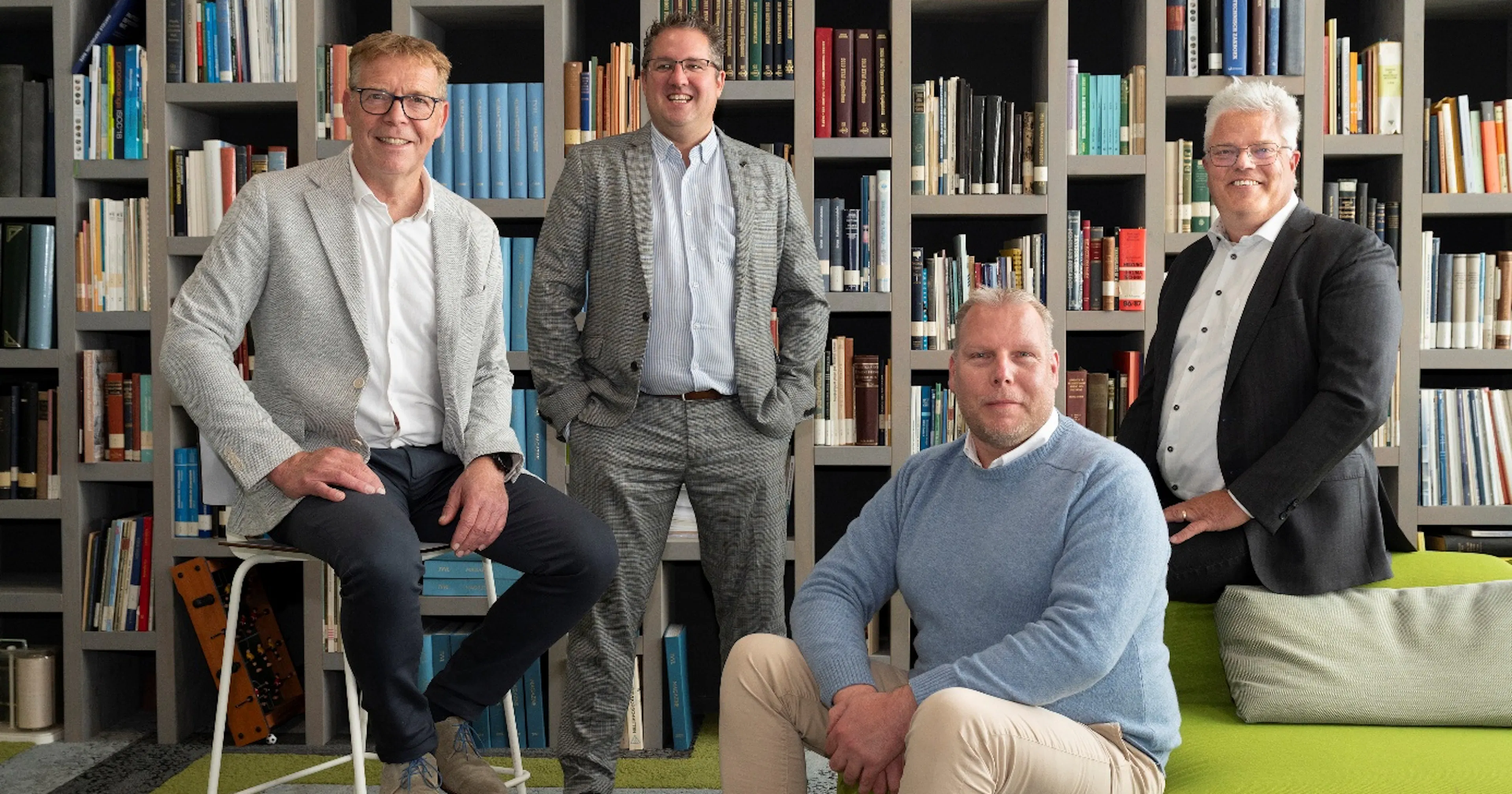 Foto van het gehele bestuur