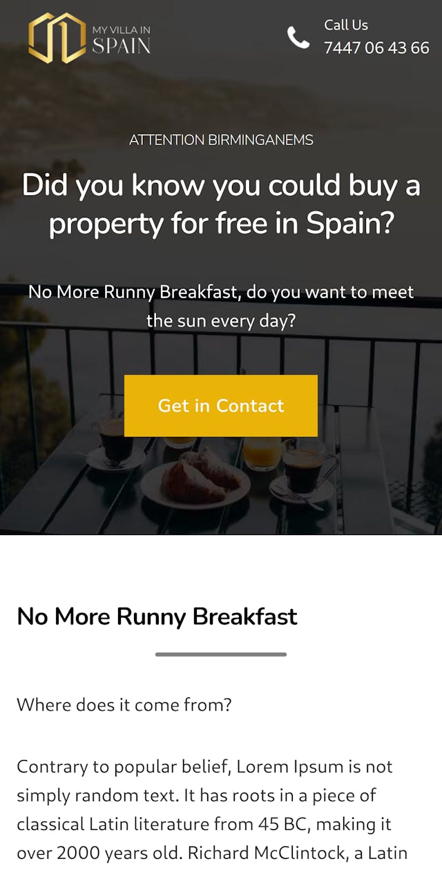 my villa in spain image