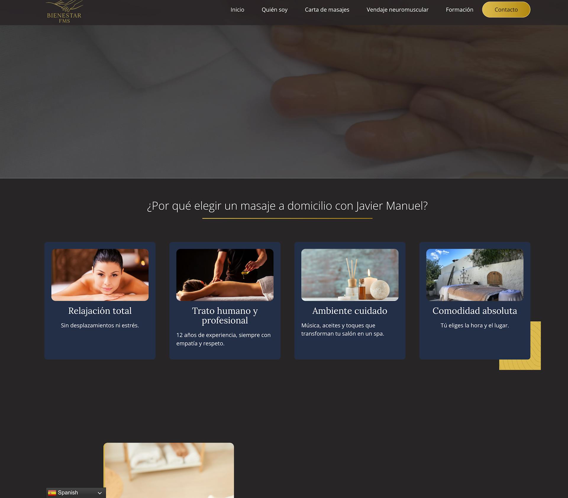 Bienestarfms Website Desktop Screenshot