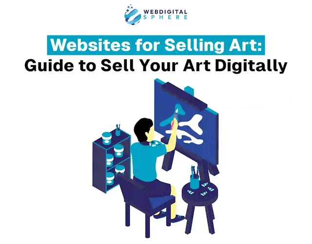 Website for selling art with your brand