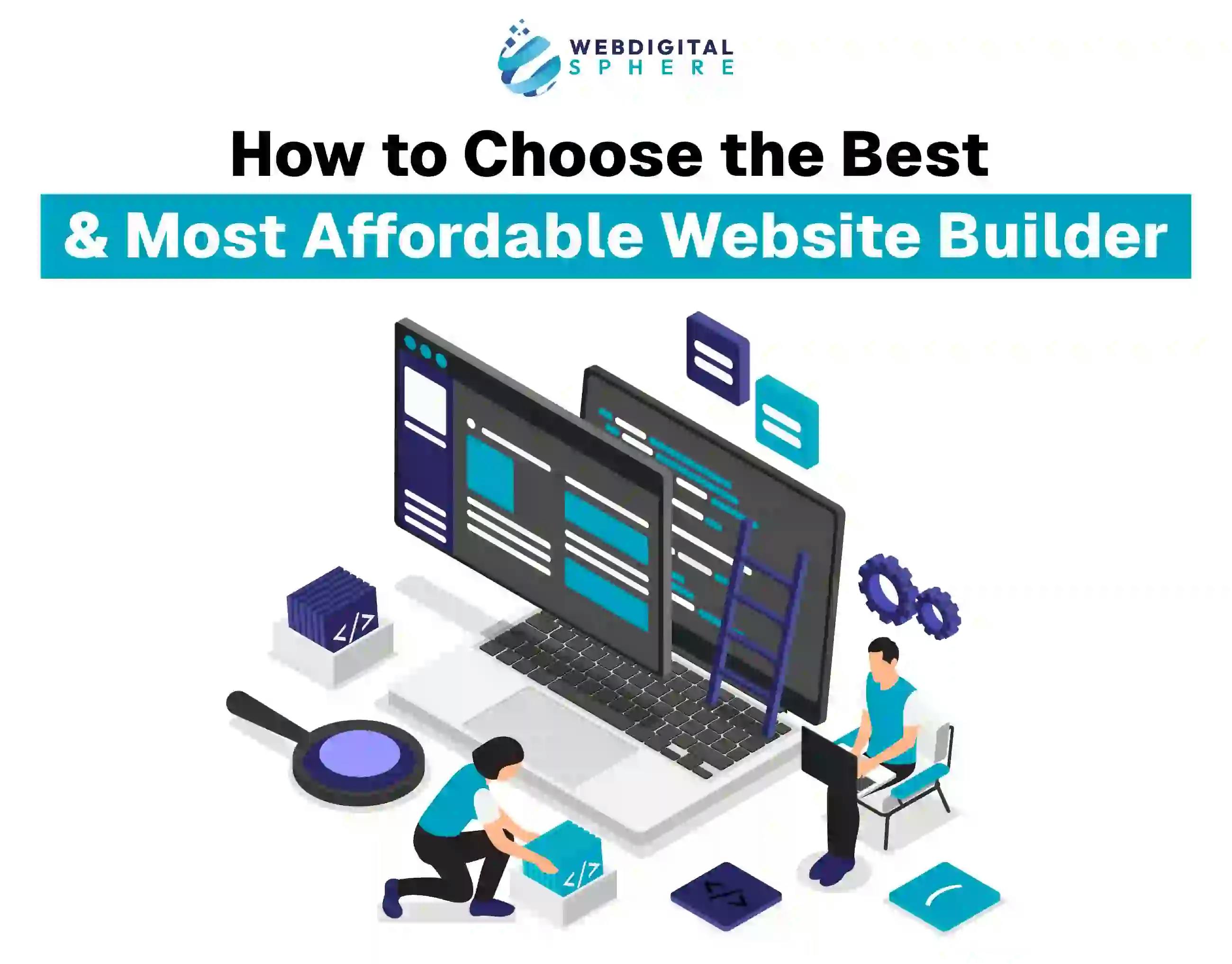 Most affordable website builder of the website