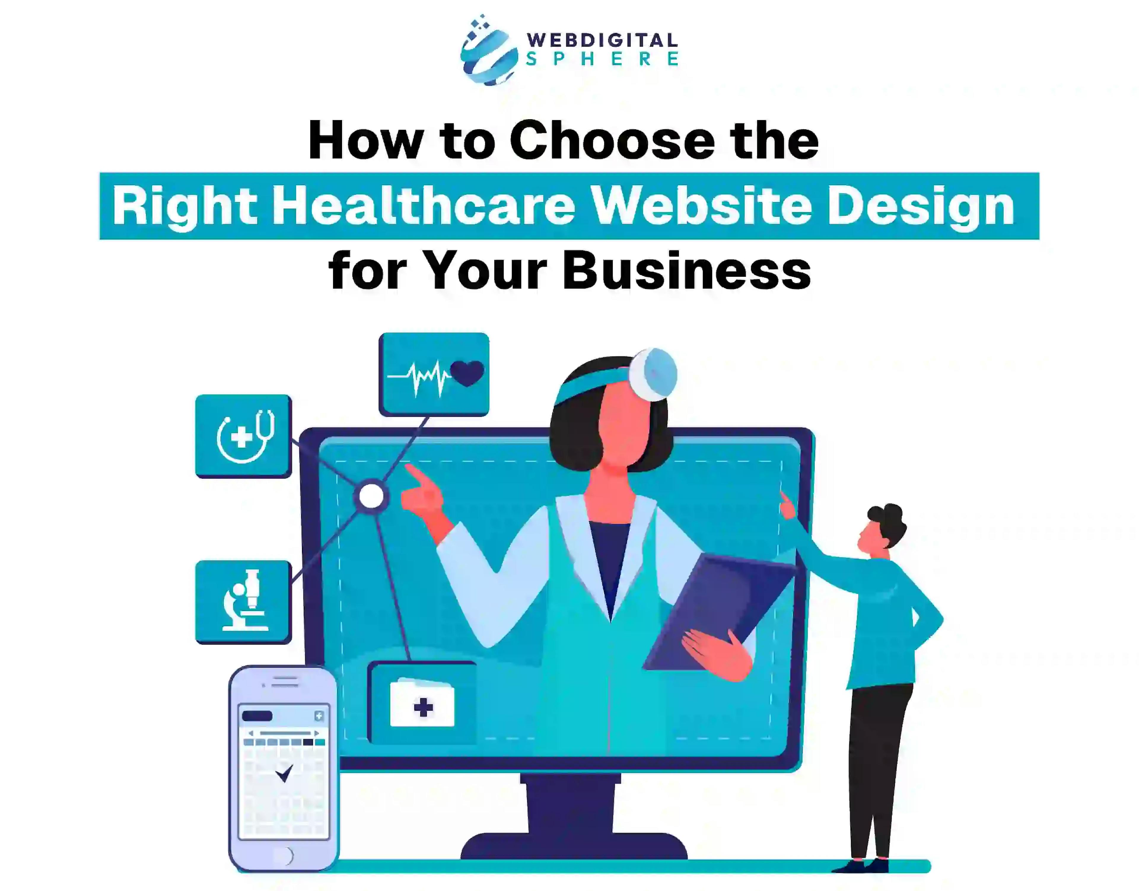 Effective and responsive healthcare website design