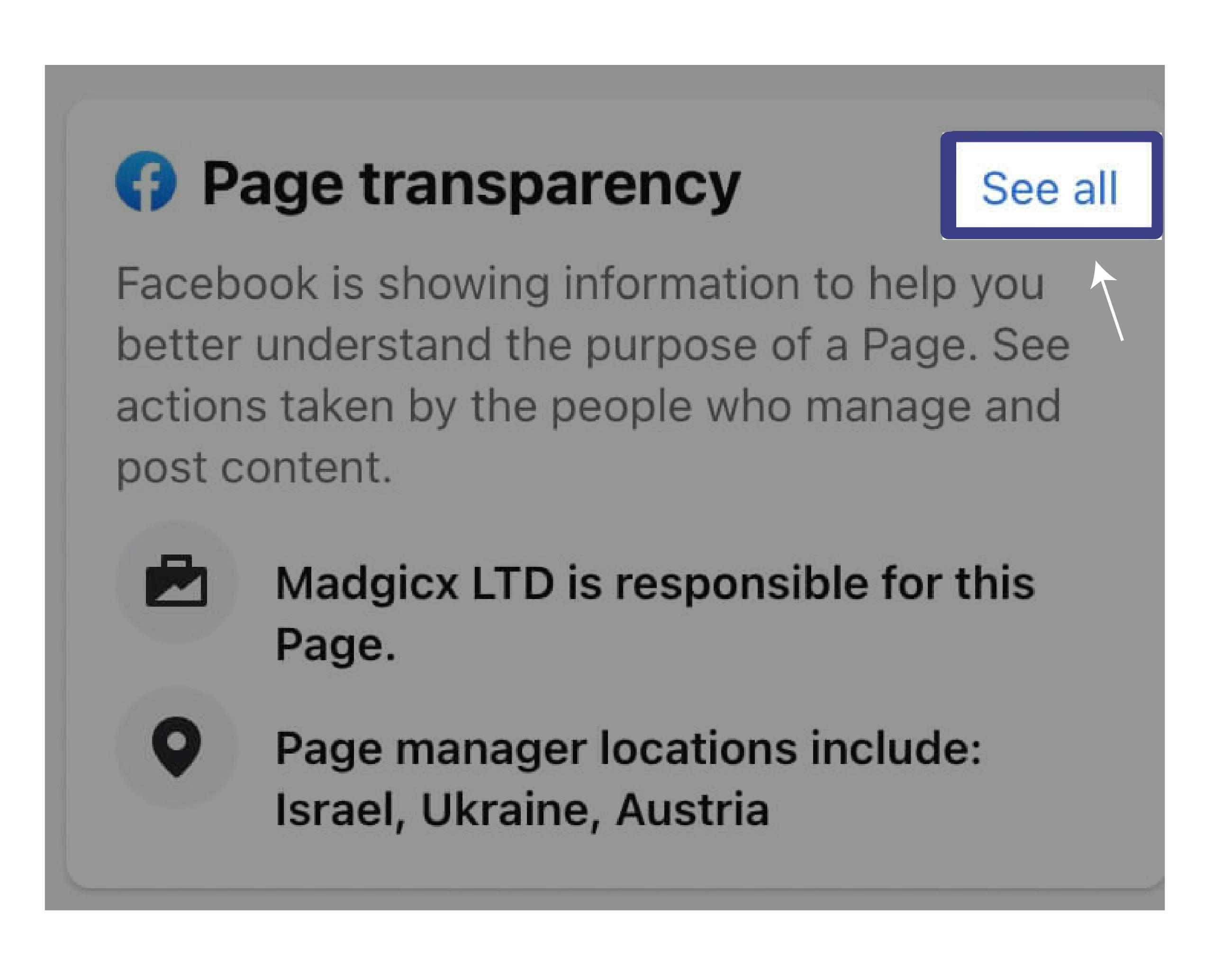 How to Access the Facebook Ads Library Method 2 to access Fb Ad Library