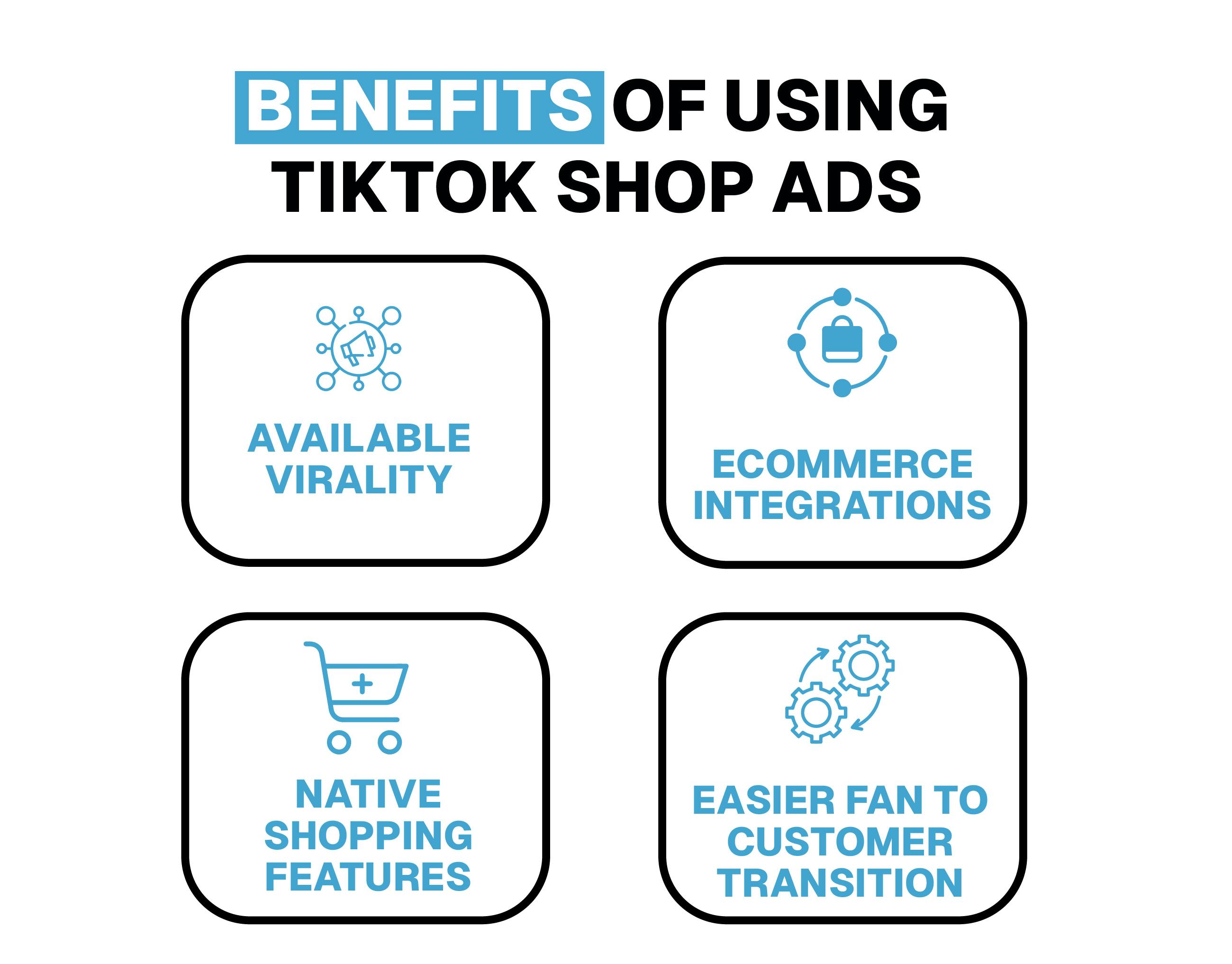 Benefits of Using TikTok Shop Ads