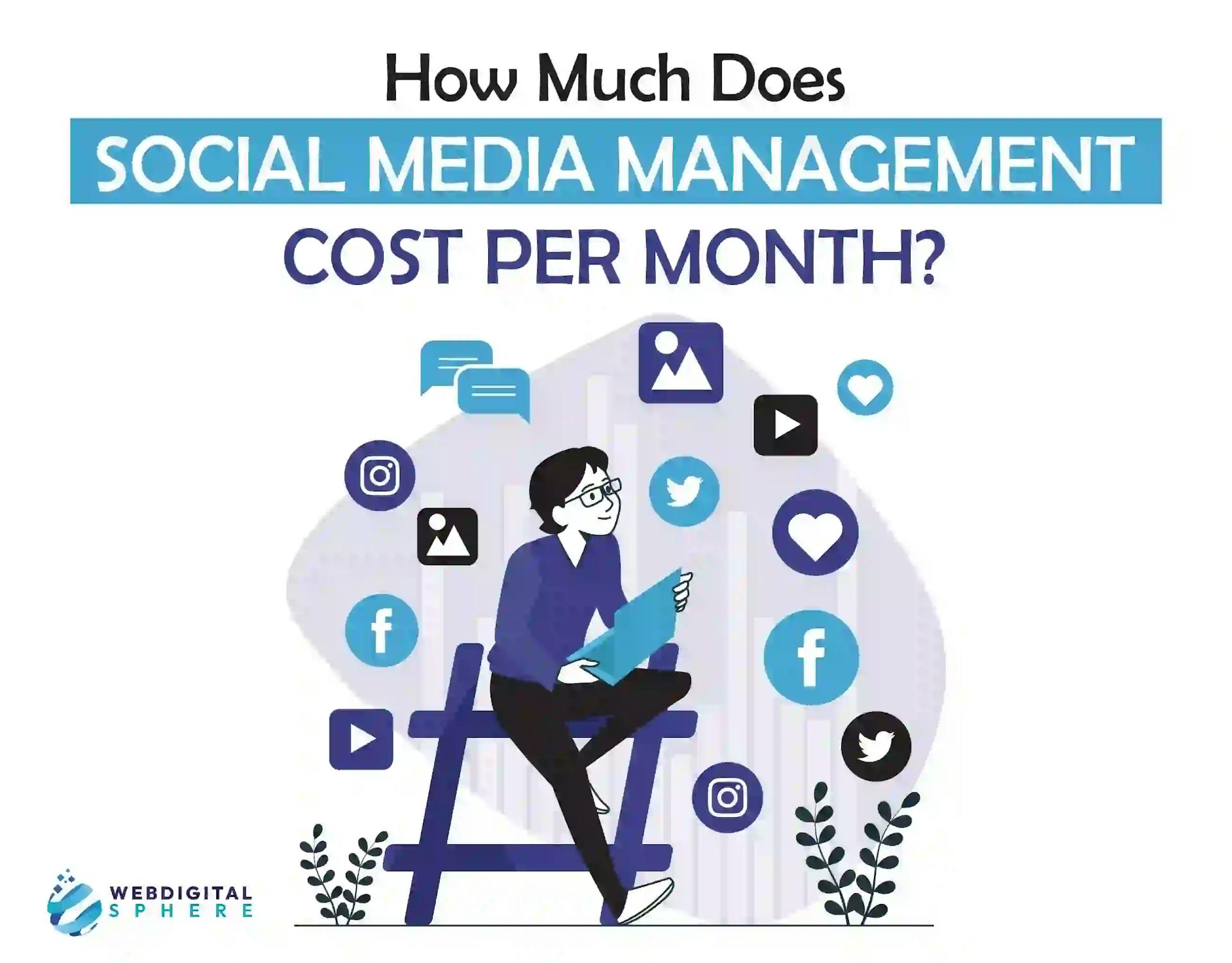 How Much Does Social Media Management Cost Per Month including the cost of a YouTube channel to an Instagram marketing cost.


