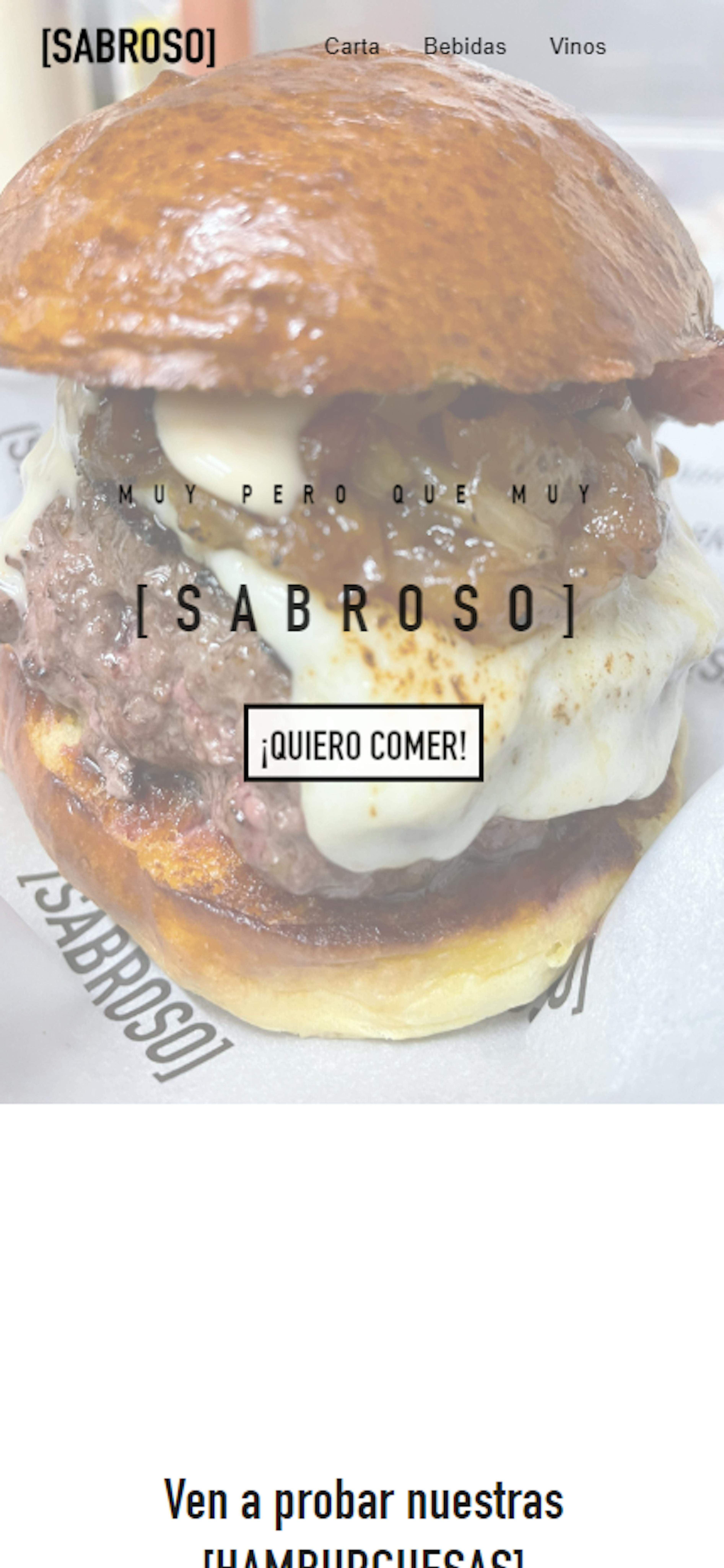 Sabroso cabecera