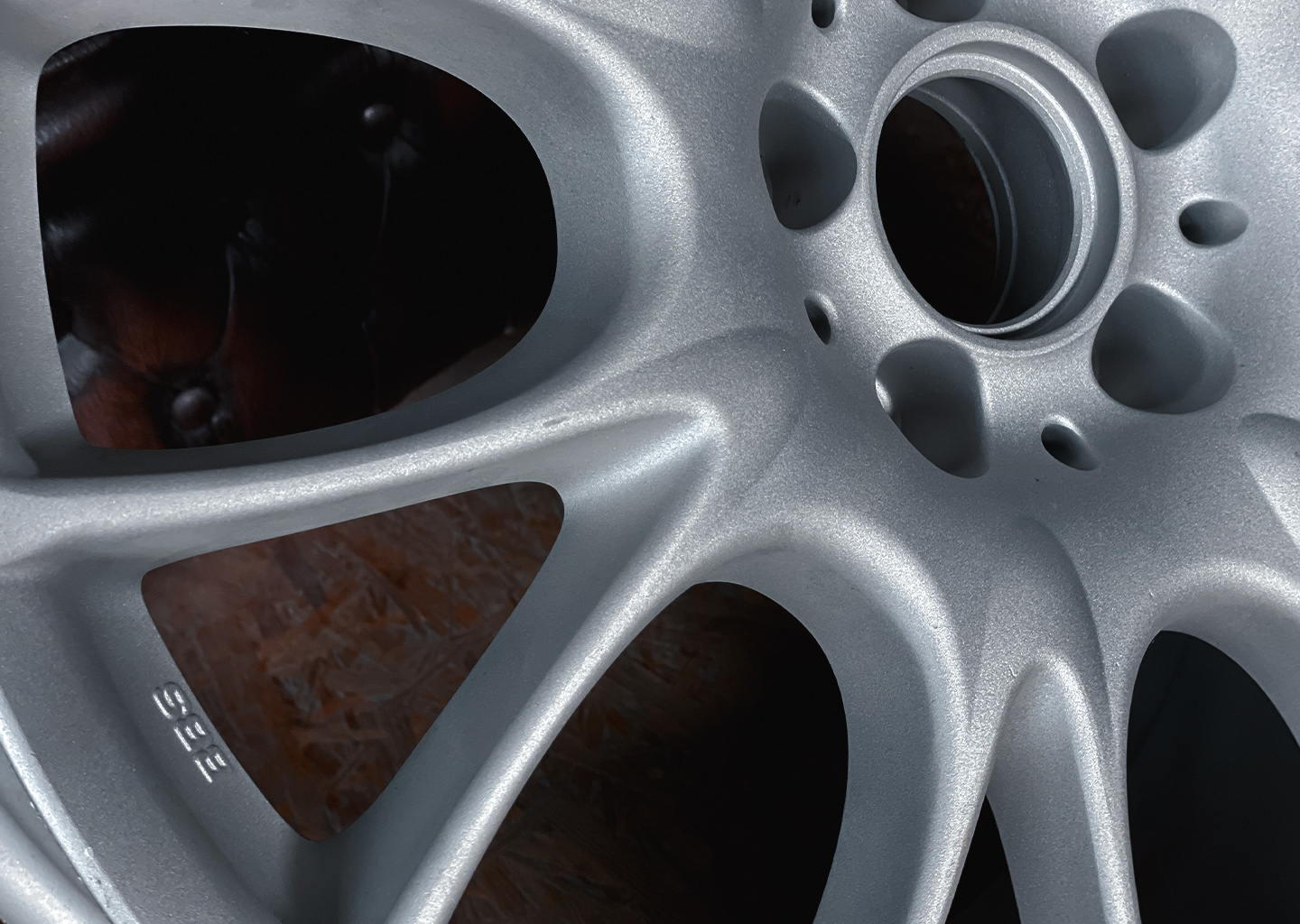 Vorbereitung zur Pulverbeschichtung