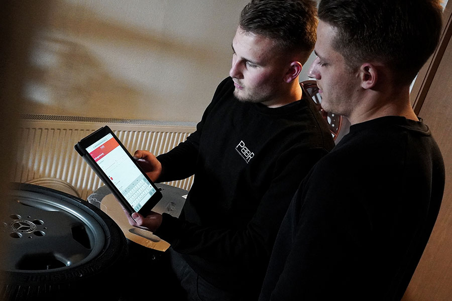 Pulverbeschichtung für Geschäftskunden