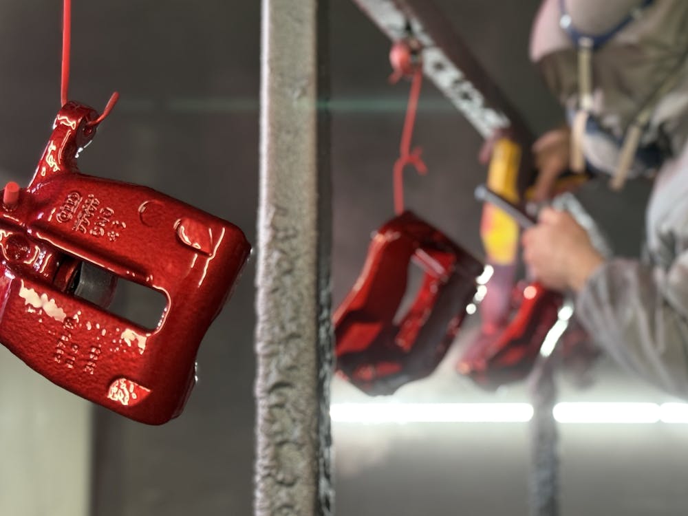 Pulverbeschichtung Bremsanlage Audi RS TT Bremssattel Träger