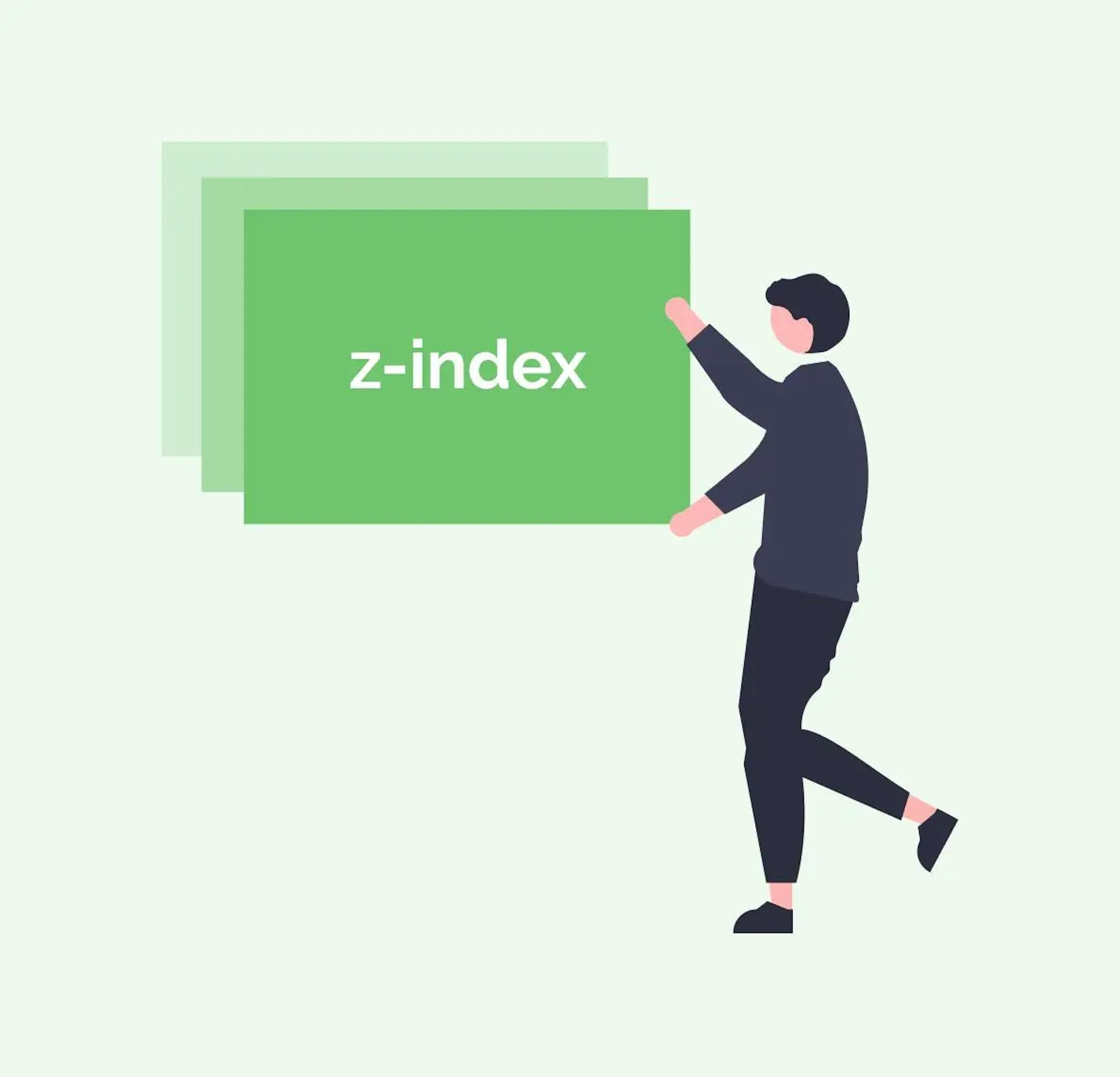 Z index main image