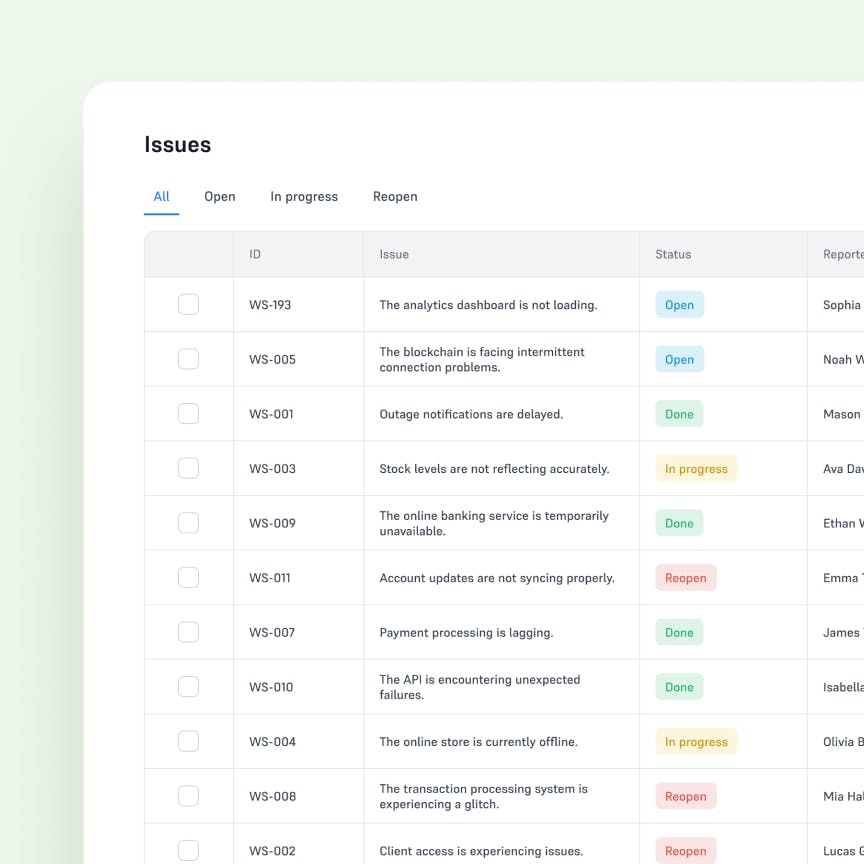 Bug Fixes & Incident Resolution