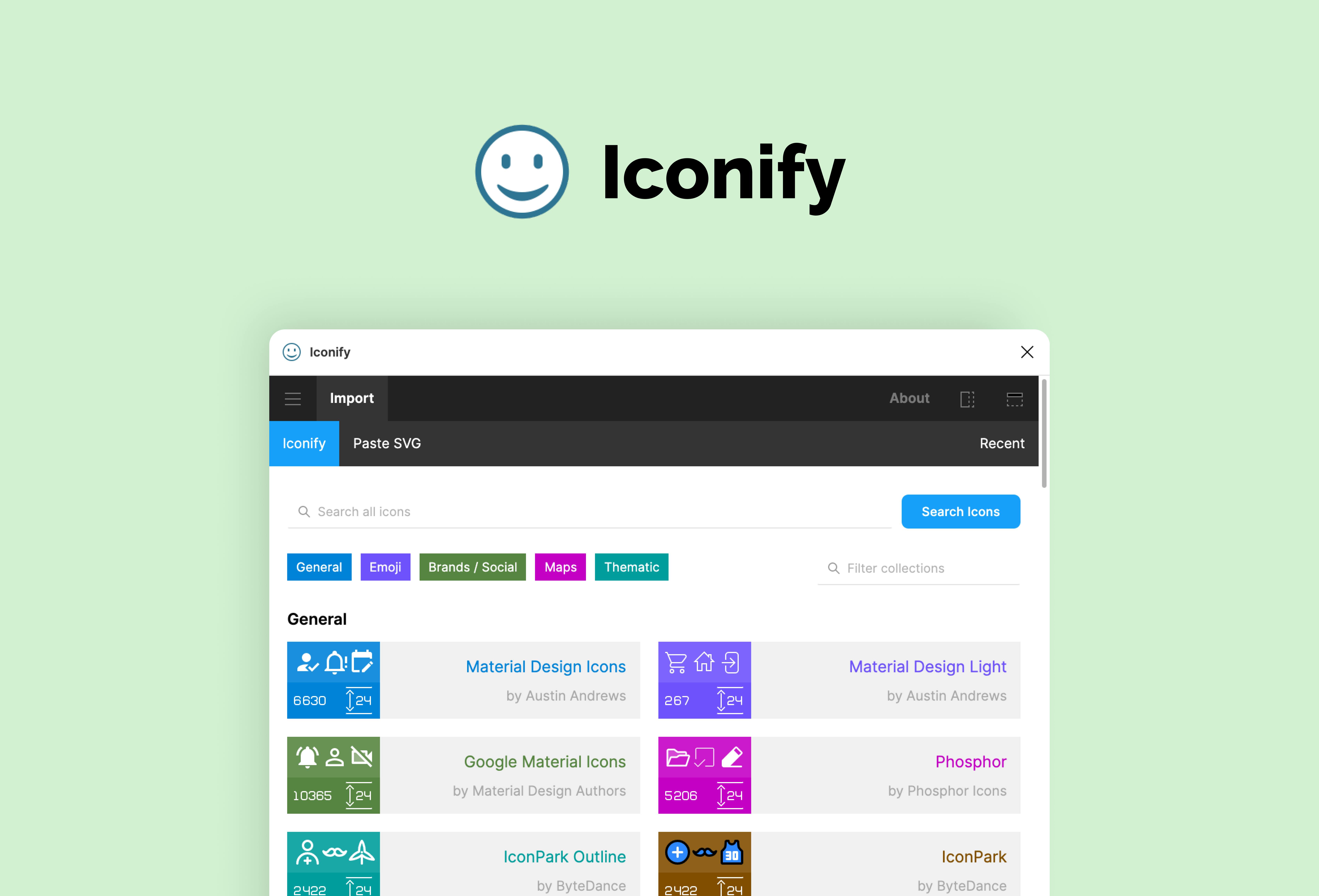 Figma Plugin recommended by Webscope.io – Iconify