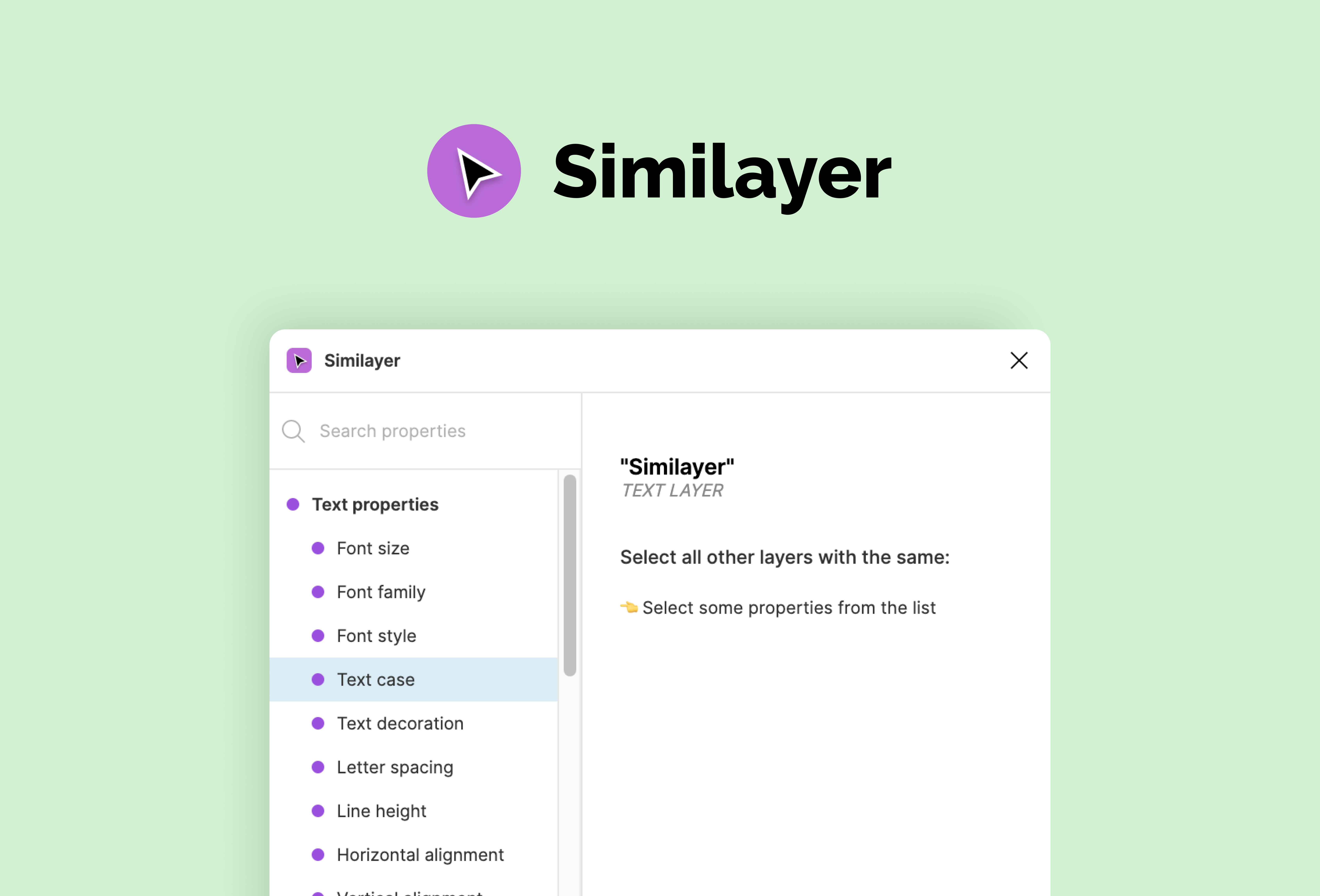 Figma Plugin recommended by Webscope.io – Similayer