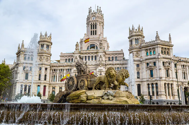 Plaza de Cibeles and Madrid City Hall