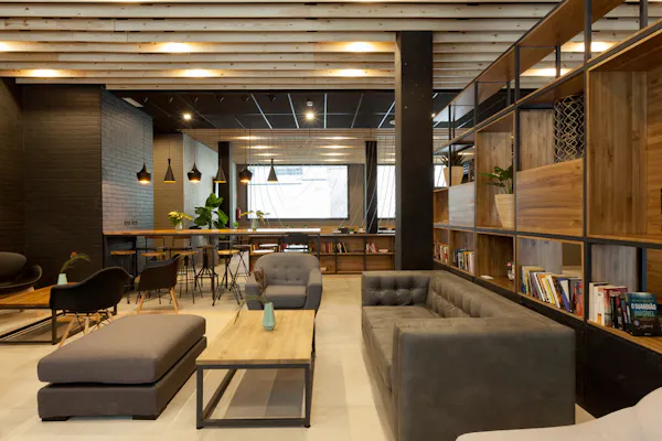 Área comum Enforex summer camps Barcelona Centro