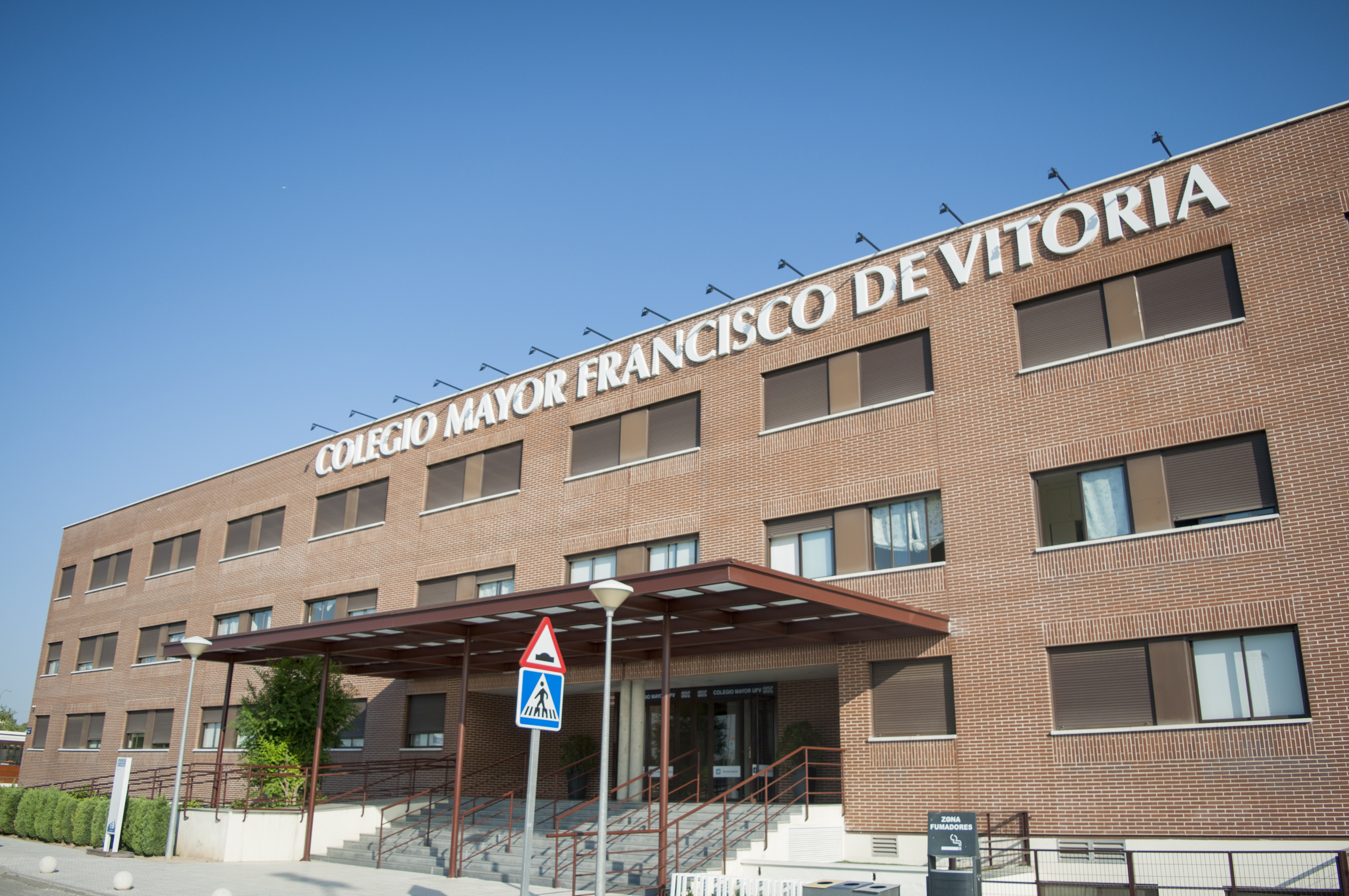 Instalações modernas da prestigiada Universidad Francisco de Vitoria