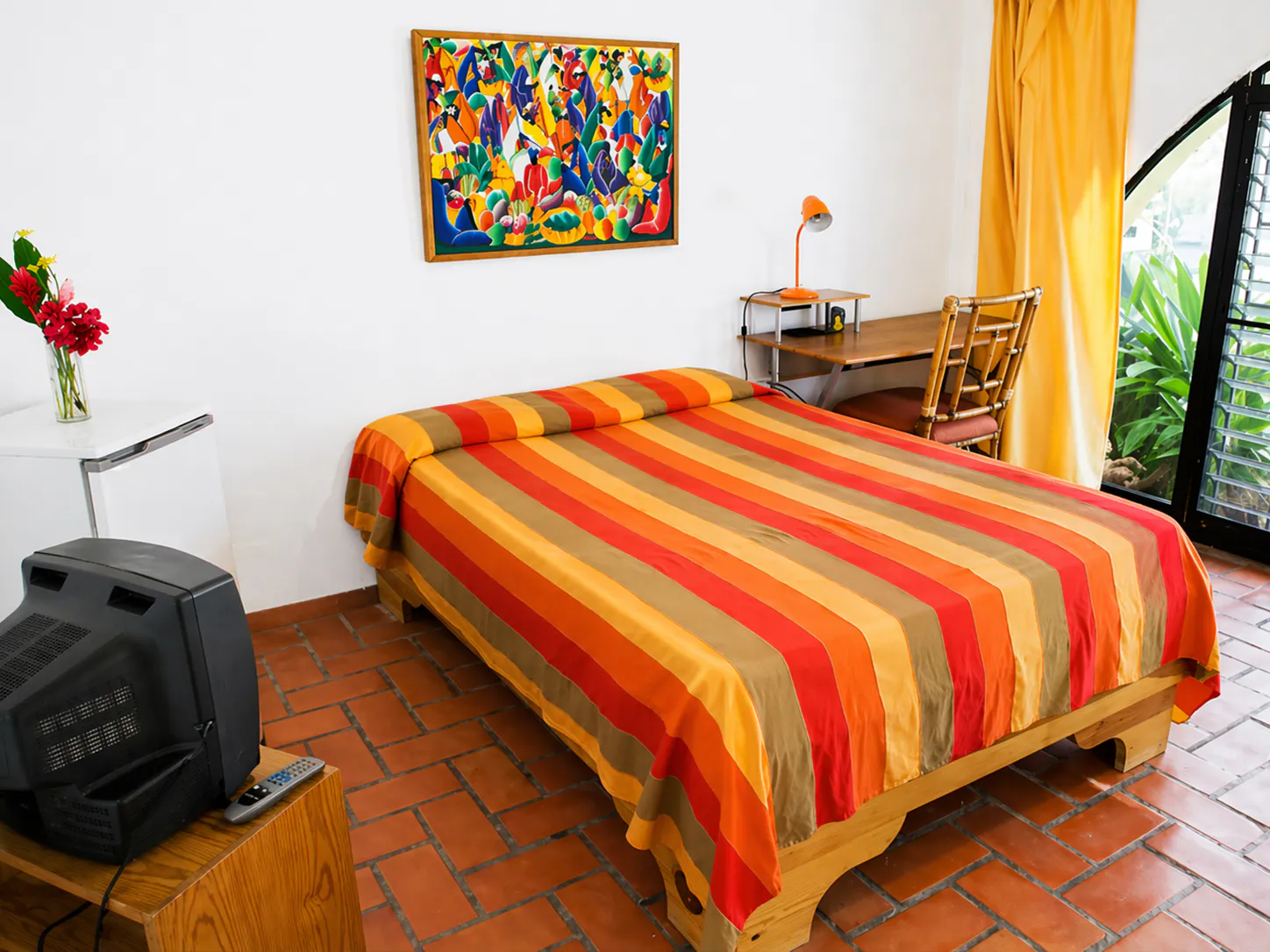 Quartos individuais disponíveis