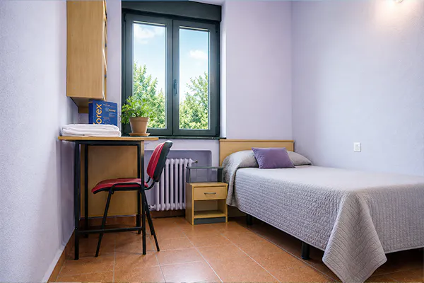 Quartos individuais ou duplos no Acampamento Enforex em Salamanca