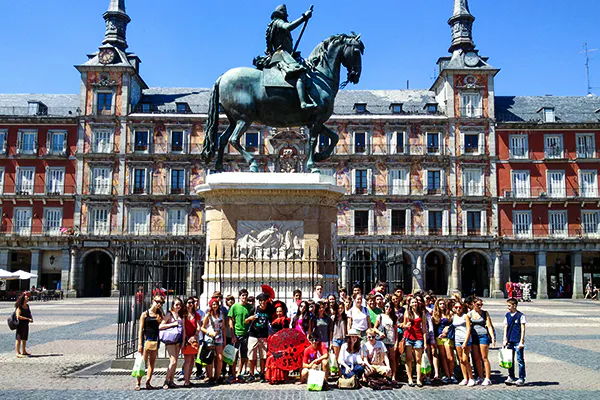 Excursão à Plaza Mayor em Madrid