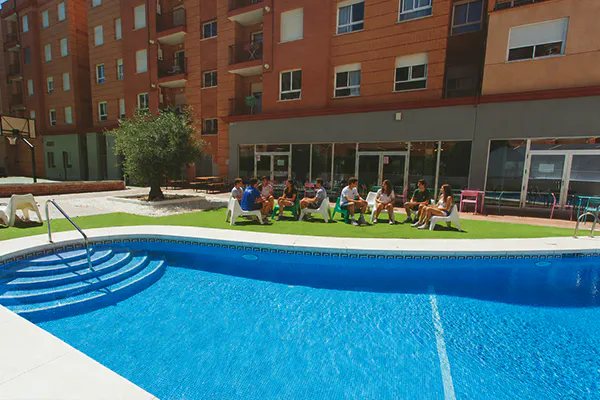 Instalações dos acampamentos de verão Enforex em Malaga