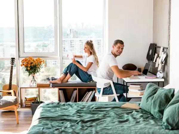 Alloggio in appartamenti con due camere da letto