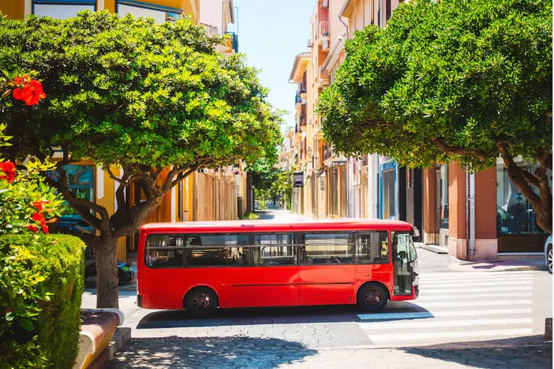 Autobus nel centro di Alicante