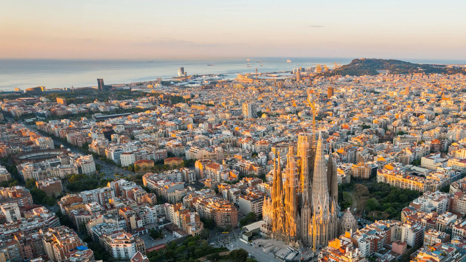Barcelonaのパノラマビュー
