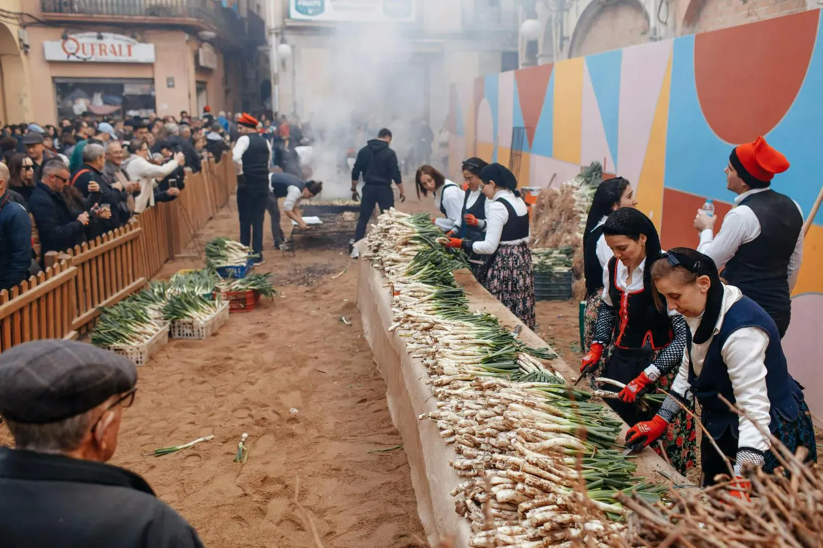 un festival culturale in un villaggio spagnolo