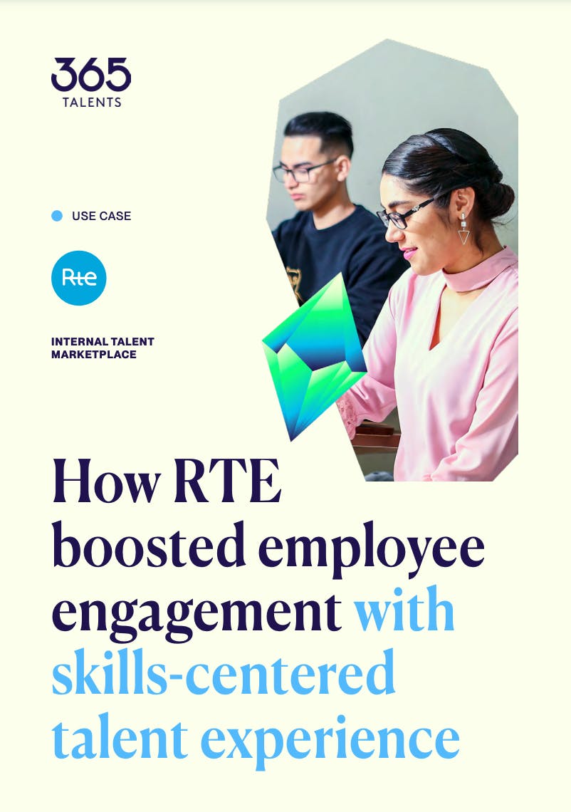 how rte boosted employee engagement with 365talents case study cover