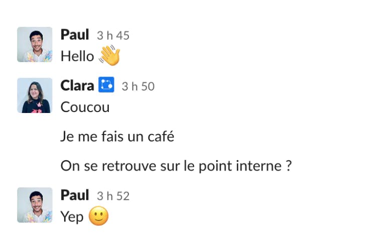 Conversation Slack